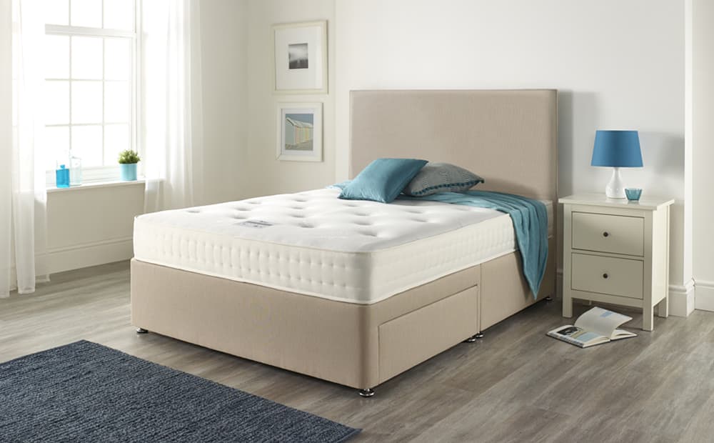 Relyon Classic Natural Deluxe Mattress Ready for Bed