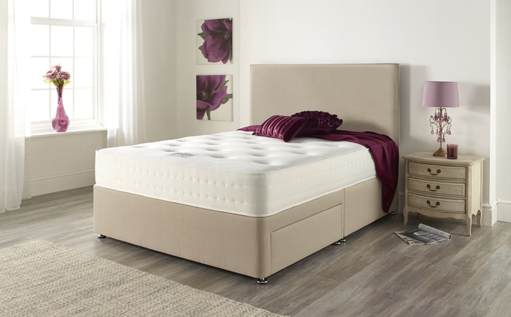 Relyon Classic Natural Supreme Mattress Ready for Bed