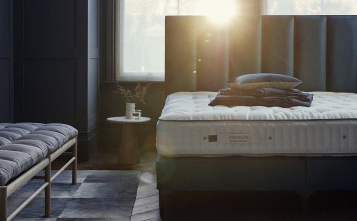 Vispring Ceto Headboard - Ready for Bed